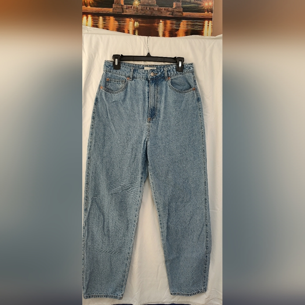H&M Denim Blue Straight Leg Jeans